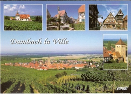 DAMBACH LA VILLE 67 - Multivues - EBC230 - I-3 - Dambach-la-ville