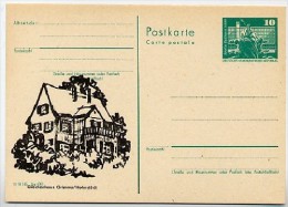 DDR P79-21a-78 C70-a Postkarte PRIVATER ZUDRUCK Göschenhaus Grimma/Höhnstädt 1978 - Cartes Postales Privées - Neuves