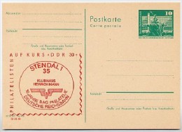 DDR P79-24-78 C73-a Postkarte PRIVATER ZUDRUCK Reichsbahn Stendal 1978 - Cartes Postales Privées - Neuves