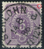 Iserlohn Auf 5 Pfennig Violett Nr. 40 Mit Klarer Abart - Other & Unclassified