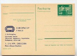 DDR P79-18-79 C93 Postkarte PRIVATER ZUDRUCK Europa-Cup Zehnkampf Dresden 1979 - Privatpostkarten - Ungebraucht