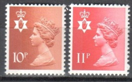 GB Regional Northern Ireland 1976 Mi 22-23 MNH (**) - Northern Ireland