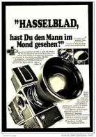 Reklame Werbeanzeige 1970 ,  Hasselblad Filmkamera 500 EL - Caméscope