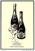 Reklame Werbeanzeige  -  Sekt Henkell Trocken  ,  Exporterfolg Weltweit  ,  Von 1972 - Alcohols