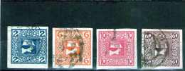 1908 - Timbres Pour Journaux  Mi 157/160 Et Yv No 16/19 - Zeitungsmarken