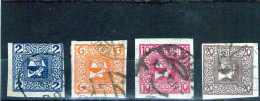 1908 - Timbres Pour Journaux  Mi 157/160 Et Yv No 16/19 - Newspapers