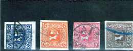 1908 - Timbres Pour Journaux  Mi 157/160 Et Yv No 16/19 - Newspapers