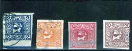 1908 - Timbres Pour Journaux  Mi 157/160 Et Yv No 16/19 - Dagbladen