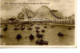 BLACKPOOL THE  BOATING POOL PLEASURE BEACH - Blackpool