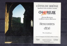 COTE DU RHONE - La Chartreuse Villeneuve Les Avignons 1994 - Kunst