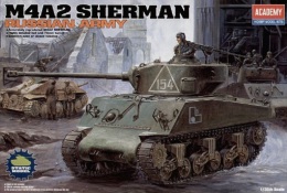 - ACADEMY  - Maquette M4A2 SHERMAN Russian Army  - 1/35°- Réf 13010 - - Veicoli Militari