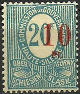HAUTE SILESIE..1920..Michel # 11...MH. - Unused Stamps