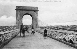 ANDREZIEUX-le Pont Avant Et Après Inondation Du 17 Octobre 1907 Lot De 6 Cartes - Andrézieux-Bouthéon