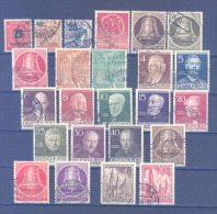 GERMANY , LOT OF OLD USED BERLIN STAMPS , CV 220 EURO - Used Stamps