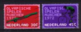 Netherlands - 1972 - Olympic Games (Part Set) - Used - Oblitérés