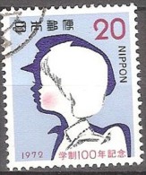 JAPAN   # STAMPS FROM YEAR 1972  " STANLEY GIBBONS 1303" - Usados