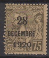 Monaco N° 49 Neuf Avec Charnière * - Unused Stamps