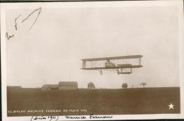 Biplan Maurice Farman - Signée M. Farman  (Juin  1911) - Piloten
