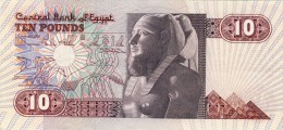 BILLET # EGYPTE # 10 LIVRES # 1978  # CIRCULE #  PICK 47 # - Aegypten