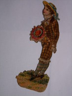 "" JOLI   DECOUPI   GAUFRE  //  GARCONNET  TENUE  --  FLEURS "" 12  Cm - Children