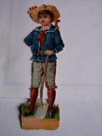 "" JOLI  DECOUPI   GAUFRE  //  GARCONNET  TENUE  DE  MARIN  -  PELLE  "" 12  Cm - Children