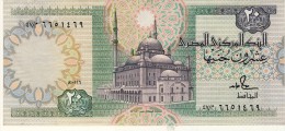 BILLET # EGYPTE # 20 LIVRES # 1979  # CIRCULE #  PICK 48 # - Aegypten