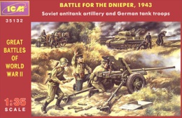 - ICM - Maquette Battle For The Dnieper 1943 - 1/35° - 35132 - Militaire Voertuigen