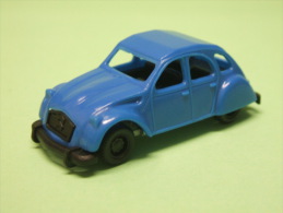 CITROEN 2CV - Voiture 2 CV  1/87 HO - Baanvoertuigen