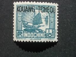 KOUANG - TCHEOU  *  *  De  1937    "   Timbres D' Indochine Surchargés 1931-1939   "          3 Val - Nuovi