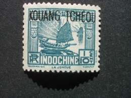 KOUANG - TCHEOU  *  *  De  1937    "   Timbres D' Indochine Surchargés 1931-1939   "          3 Val - Ungebraucht