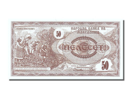 Billet, Macédoine, 50 (Denar), 1992, NEUF - Macédoine Du Nord