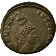 Monnaie, Arcadius, Nummus, Nicomédie, TTB, Cuivre, RIC:80 - La Fin De L'Empire (363-476)