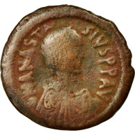 Monnaie, Anastasius I 491-518, Follis, Constantinople, TB, Cuivre - Byzantium