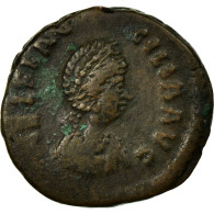 Monnaie, Aelia, Nummus, Constantinople, TTB, Cuivre, Cohen:5 - La Fin De L'Empire (363-476)