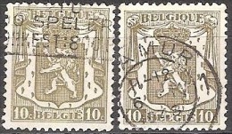 BELGIUM  # STAMPS  FROM YEAR 1936 " STANLEY GIBBONS  729 " - 1935-1949 Small Seal Of The State