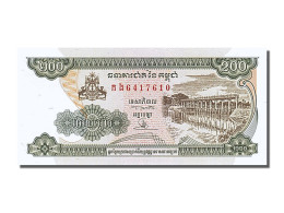 Billet, Cambodge, 200 Riels, 1998, NEUF - Cambodia