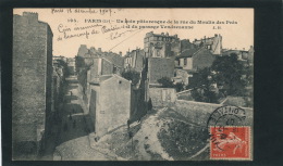 PARIS - XIIIème Arrondissement - Un Coin Pittoresque De La Rue Du Moulin Des Près Et Du Passage Vendrezanne - Distretto: 13