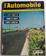 L'AUTOMOBILE CODICE  DEL LUGLIO AGOSTO 1959 ( CART 65) - Motores