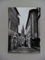 Cartolina Falerone (Fermo) - Corso Garibaldi. Anni´50-´60 (pubblicità Martini) 1963 - Fermo