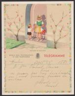 C - Télégramme B.18 (F)  Déposé à Charleroi Vers Roux / Obl. Marchienne-Au-Pont 28.V.1955 - Telegrammi