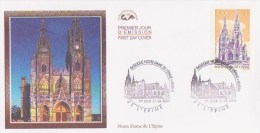 TOURISME - EGLISE - CHURCH *** Basilique Notre-Dame De L'Epine (Marne) *** Yvt N° 3579  FDC De FRANCE  2003 - 2000-2009