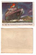 Cigarette Card Cut Out Captain Grant Pack,   History,  Ship 168  "Rex" De Italiaanse Winnaar Van De Blauwe Wimpel. - Sin Clasificación