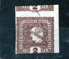 1916 - Timbres Pour Journaux  Mi 212 Et Yv 20 - Newspapers