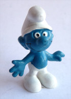 Figurine SCHTROUMPF BASIC (2) PEYO W GERMANY - SMURF PITUFO SCHLUMPH (1) - I Puffi