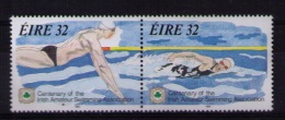 IRELAND  Centennary Of The Amateur Swimming Association - Unused Stamps