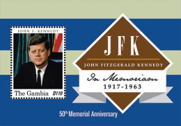 GAMBIA 2013 - 50e Ann De La Mort De J.F.Kennedy  - BF Neuf // Mnh - Kennedy (John F.)