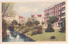 Landsberg An Der Warthe Bismarckstraße Color Gorzów Wielkopolski 25.6.1935 Gelaufen - Neumark