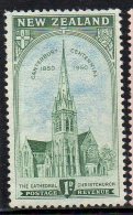 Nouvelle Zelande ,New Zealand ; 1950 ; N° Y : 308 ;  N S.g. ; " Christchurch " ;cote Y :     E. - Usados