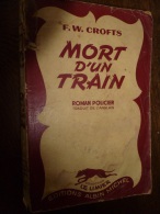 MORT D'UN TRAIN - Albin-Michel - Le Limier