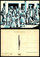 PORTUGAL COR 28074 - CABO VERDE - ILHA DE SANTIAGO - MERCADO - FEITO EM CABO VERDE 1969 - Cap Vert